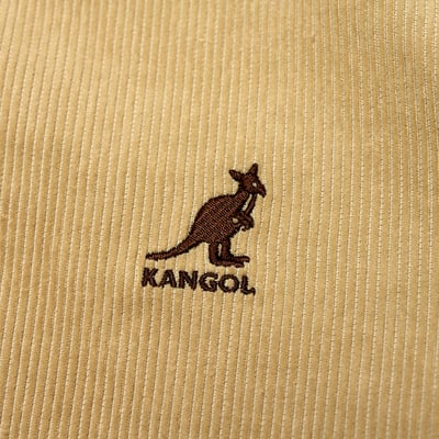 KANGOL袋鼠中性雙面燈芯絨防潑水外套-卡其(男女共款)14