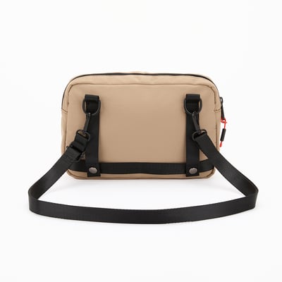 KANGOL袋鼠多功能後背包-卡其(男女共款)13