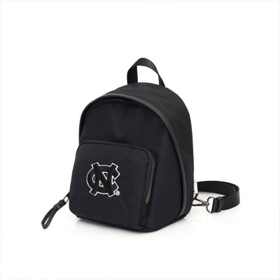 NCAA北卡羅來納大學UNC經典Logo小後背包-黑5