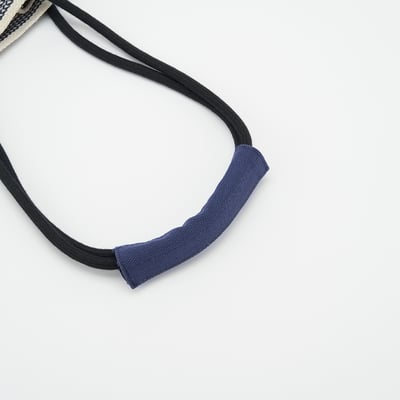 KANGOL袋鼠條紋水桶包-藍7