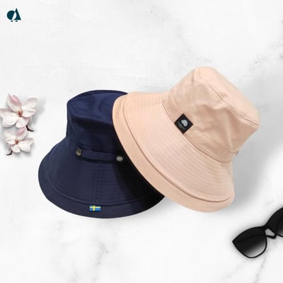 SCANDINAVIAN FOREST北歐小刺蝟抗UV防潑水遮陽帽-藏青13