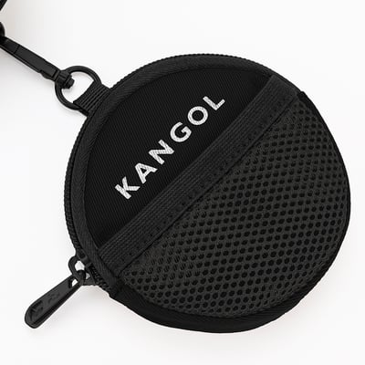 KANGOL袋鼠多功能後背包-黑(男女共款)9