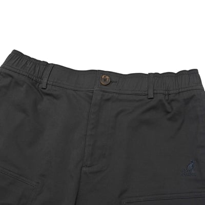 KANGOL袋鼠工裝多口袋短褲-鐵灰11