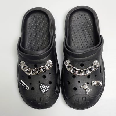 AKIBO甜甜愛心款洞洞鞋扣 (五件組)3