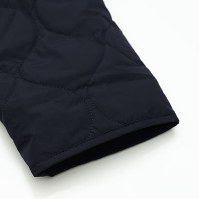 KANGOL袋鼠水波紋鋪棉外套-深藍13