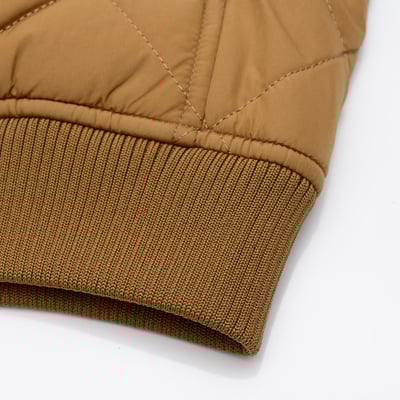 KANGOL袋鼠保暖鋪棉外套-卡其13