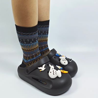 AKIBO航海冒險款洞洞鞋扣 (九件組)