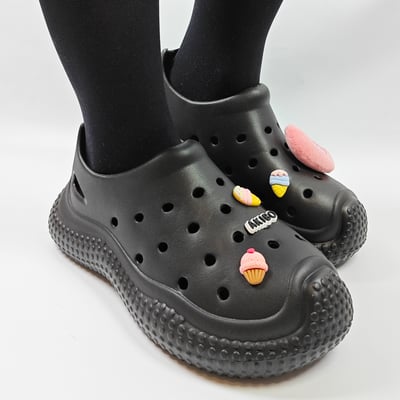 AKIBO甜甜冰淇淋款洞洞鞋扣 (五件組)