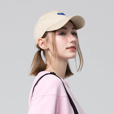 Angelia&Pets精緻刺繡動物老帽-卡其(男女共款)3