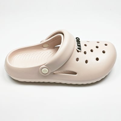 【買1送1】AKIBO泡芙洞洞鞋-櫻花粉(女款、雲朵感、輕量、兩穿、防水) / 內附AKIBO品牌鞋扣1個。現在買再送鞋扣組(不挑款)15