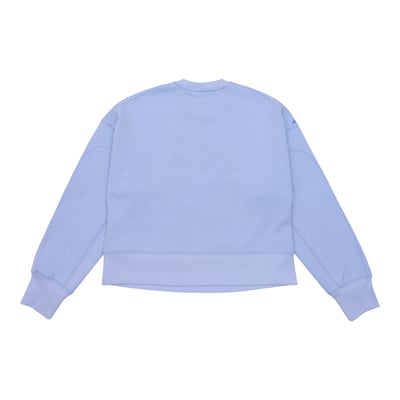 KANGOL袋鼠女款小Logo圓領T-藍6