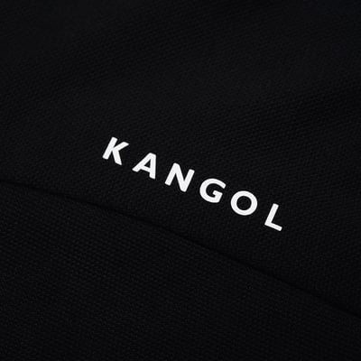 KANGOL袋鼠女款立領短外套-黑7