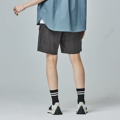 KANGOL袋鼠工裝多口袋短褲-鐵灰4