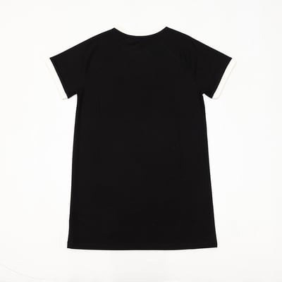 KANGOL袋鼠女休閒洋裝-黑6