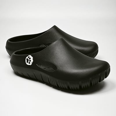 【買1送1】AKIBO巧巴達勃肯鞋-經典黑(中性款、雲朵感、輕量、耐走、防水) / 內附AKIBO品牌鞋扣1個。現在買再送鞋扣組(不挑款)4