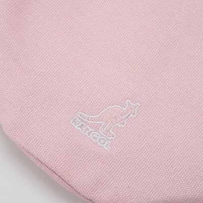 KANGOL帆布側背包-粉7