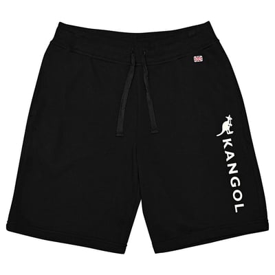 KANGOL袋鼠五分短褲-黑5