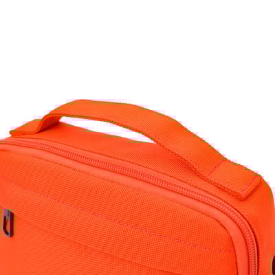 KANGOL袋鼠多彩小側包-橘4