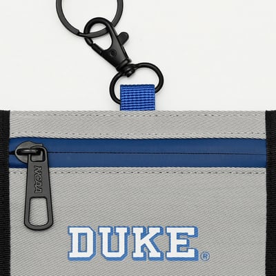NCAA杜克大學Duke頸掛零錢包-灰6