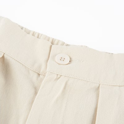 KANGOL中性休閒氣球褲-白10