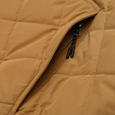 KANGOL袋鼠保暖鋪棉外套-卡其10