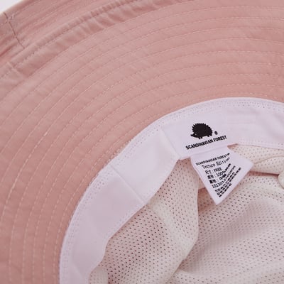 SCANDINAVIAN FOREST北歐小刺蝟抗UV防潑水遮陽帽-淡粉