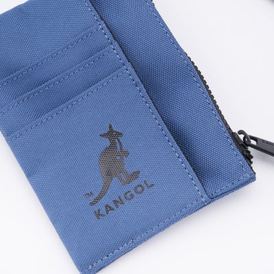KANGO袋鼠網袋側背包-藍4