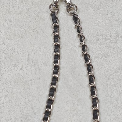 AKIBO魅力鍊條包包手機掛繩-經典黑(女款、金屬) / 內附AKIBO品牌手機掛片1個7