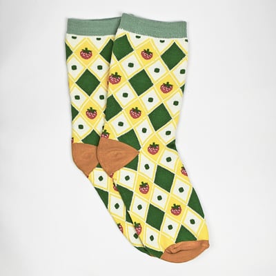 AKIBO格趣派對中筒襪(三件組)-中性款