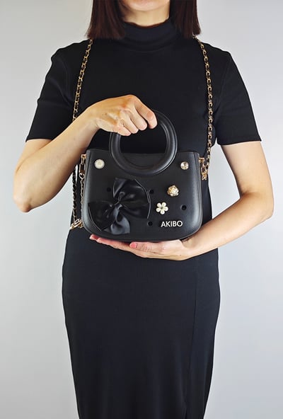 AKIBO環珠蝶舞款洞洞鞋扣(五件組)7