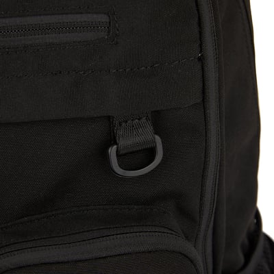 KANGOL機能後背包-經典黑7