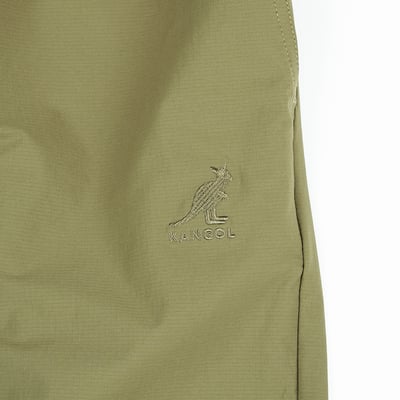 KANGOL袋鼠涼感高彈休閒長褲-卡其8