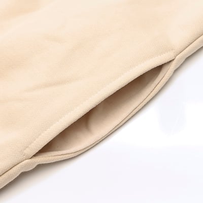 KANGOL袋鼠連帽洋裝-米白9