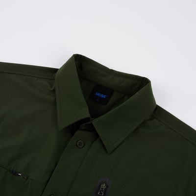 NCAA密西根大學Michigan基本彈性速乾襯衫-綠4