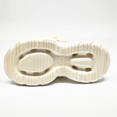 【買1送1】AKIBO澎澎雙帶厚底涼鞋-牛奶白(女款、5公分厚底增高、雲朵感、輕量、兩穿、防水) / 內附AKIBO品牌鞋扣1個。現在買再送鞋扣組(不挑款)17