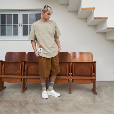 KANGOL中性休閒氣球褲-卡5