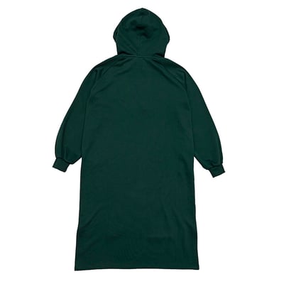 KANGOL袋鼠連帽洋裝-深綠8