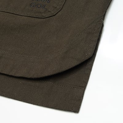 KANGOL袋鼠復古口袋襯衫外套-鐵灰12