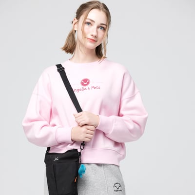 Angelia&Pets輕防撥水側肩包-黑4