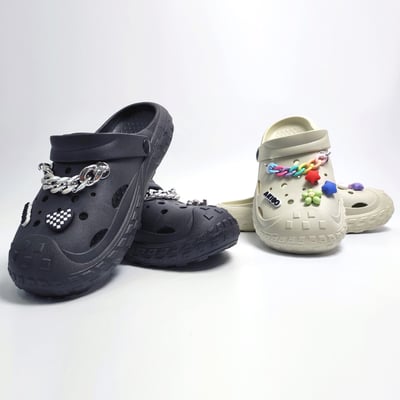 AKIBO甜甜愛心款洞洞鞋扣 (五件組)4