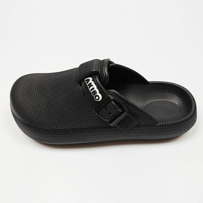 【買1送1】AKIBO潮流耐走勃肯鞋-經典黑(中性款、輕量、耐走、防水) / 內附AKIBO品牌鞋扣1個。現在買再送鞋扣組(不挑款)14