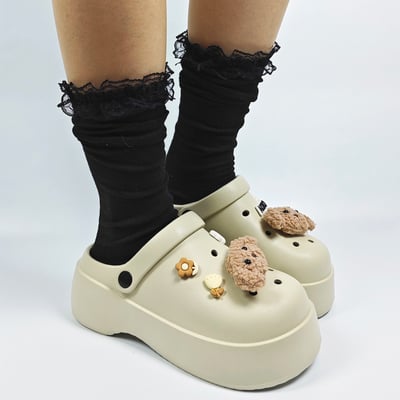 AKIBO貴賓樂園款洞洞鞋扣 (七件組)