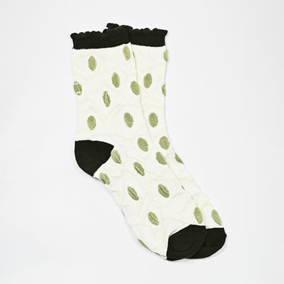 AKIBO森系春木花語中筒襪(三件組)-女款14