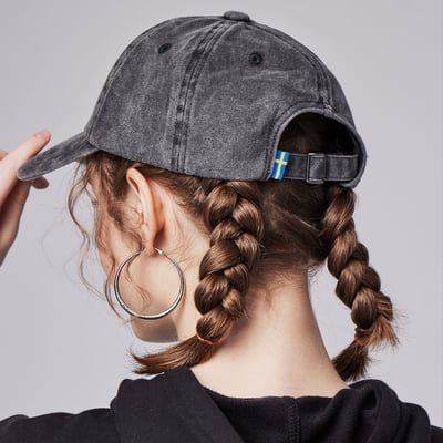 SCANDINAVIAN FOREST北歐小刺蝟水洗刺繡復古經典老帽-水洗黑3