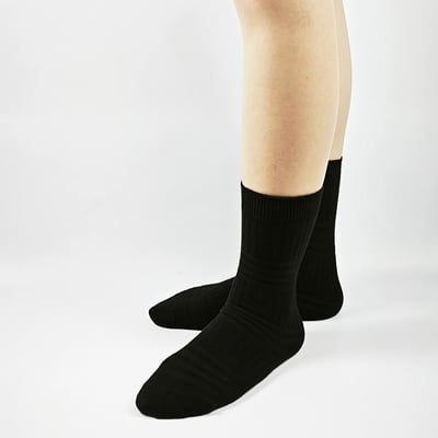 AKIBO潮流彈力中筒襪(三件組)-中性款