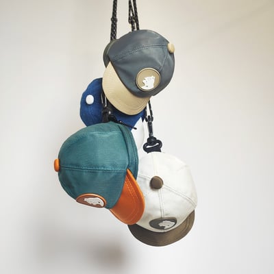 CHOOP防潑水撞色小帽包(第二彈)-鐵灰15