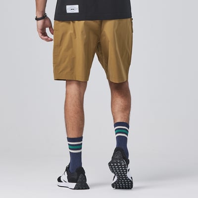 NCAA哈佛大學Harvard工裝短褲-卡2