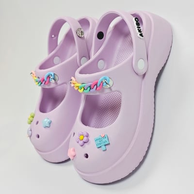 AKIBO星星心心款洞洞鞋扣 (十件組)