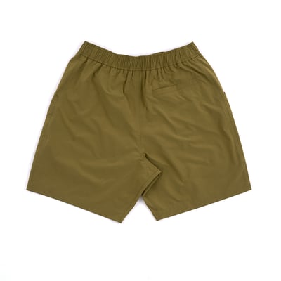 NCAA哈佛大學Harvard工裝短褲-卡6