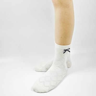 AKIBO復古學院風中筒襪(三件組)-女款18